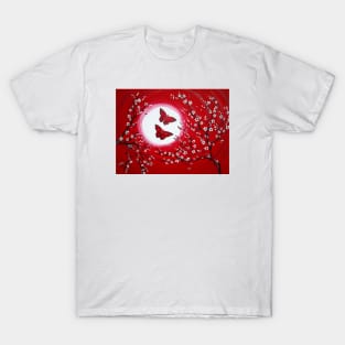 Red Butterflies T-Shirt